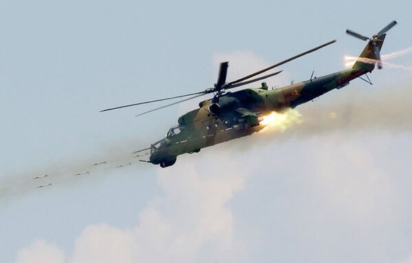 Hélicoptère de transport Mi-24. - Sputnik Afrique