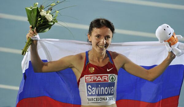 La Russe Maria Savinova meilleure athlète européenne - Sputnik Afrique