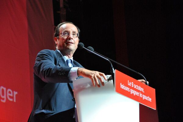 François Hollande remporte les primaires citoyennes en France - Sputnik Afrique