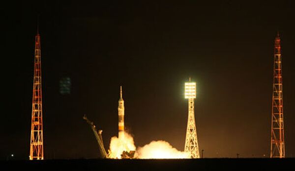 Le lancement de Soyouz-TMA-22 le 14 novembre - Sputnik Afrique
