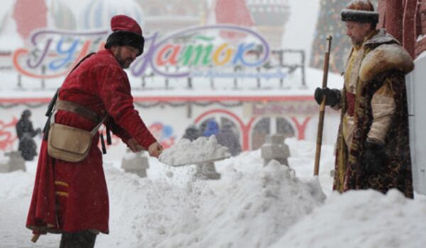 Les chutes de neige battent les records à Moscou - Sputnik Afrique