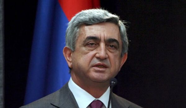 Arménie: 2012 année de travail persévérant (Sargsian) - Sputnik Afrique