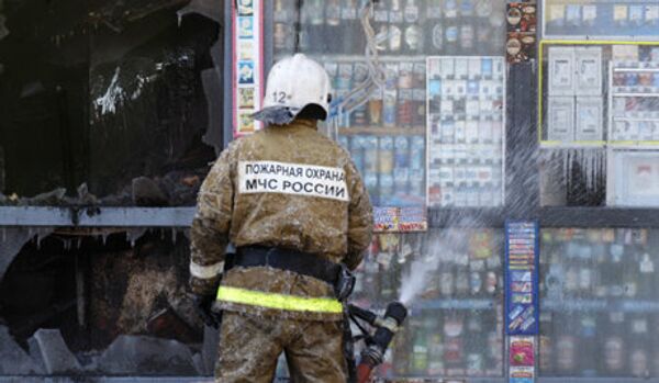Incendie dans une usine de constructions mécaniques à Saint-Pétersbourg - Sputnik Afrique