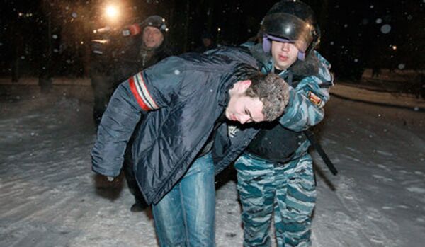Moscou/manifestation non autorisée: une centaine de participants arrêtés - Sputnik Afrique