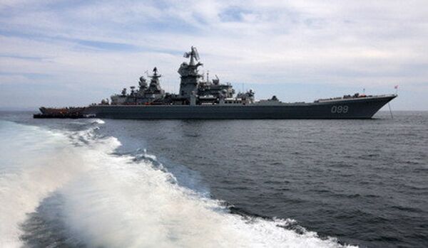 Le croiseur Piotr Veliki fera escale en Syrie - Sputnik Afrique
