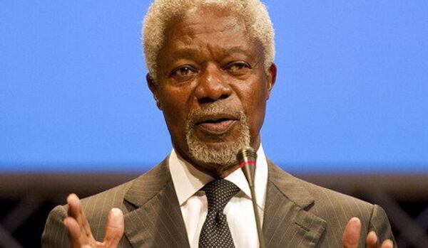 Kofi Annan s'est opposé l'intervention militaire en Syrie - Sputnik Afrique