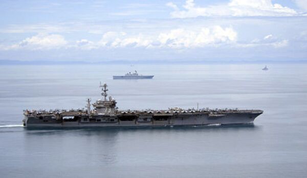 Un navire de la 7e flotte américaine est entré dans le port de Hong Kong - Sputnik Afrique