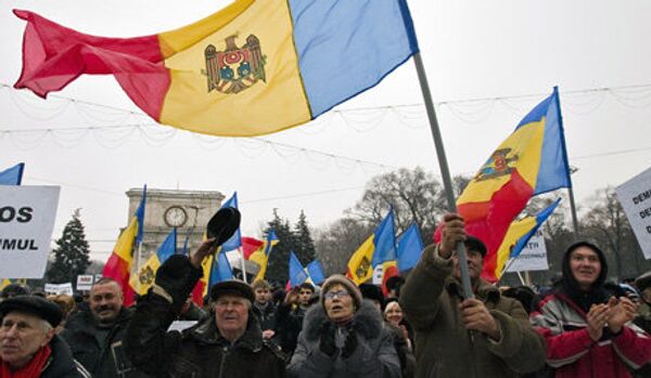 Moldavie : une manifestation pour réunification avec la Roumanie tenue - Sputnik Afrique