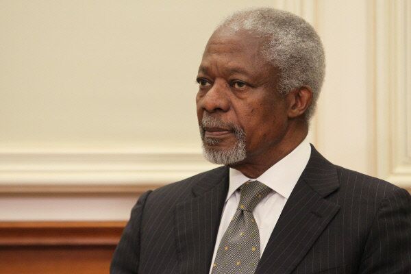 L’envoyé spécial de l’ONU et de la Ligue Arabe sur la Syrie Kofi Annan est arrivé à Moscou 24 de mars avec la visite de deux jours - Sputnik Afrique