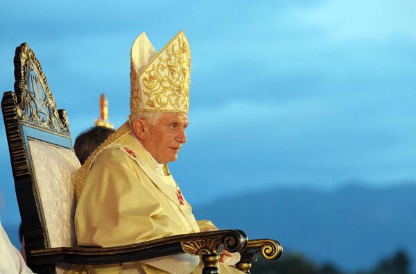La veille à Santiago de Cuba, le Pape Benoît XVI a appelé Cuba à créer « une société renouvelée et ouverte ». - Sputnik Afrique
