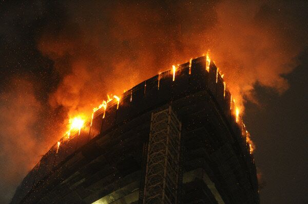 L’incendie s’est déclaré lundi soir vers 20h 00 (heure de Moscou). - Sputnik Afrique