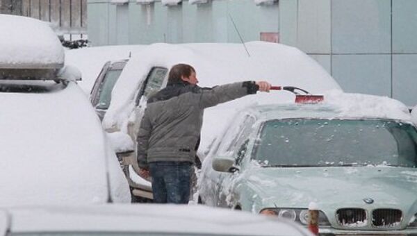 Moscou : une tempête de neige en plein printemps - Sputnik Afrique