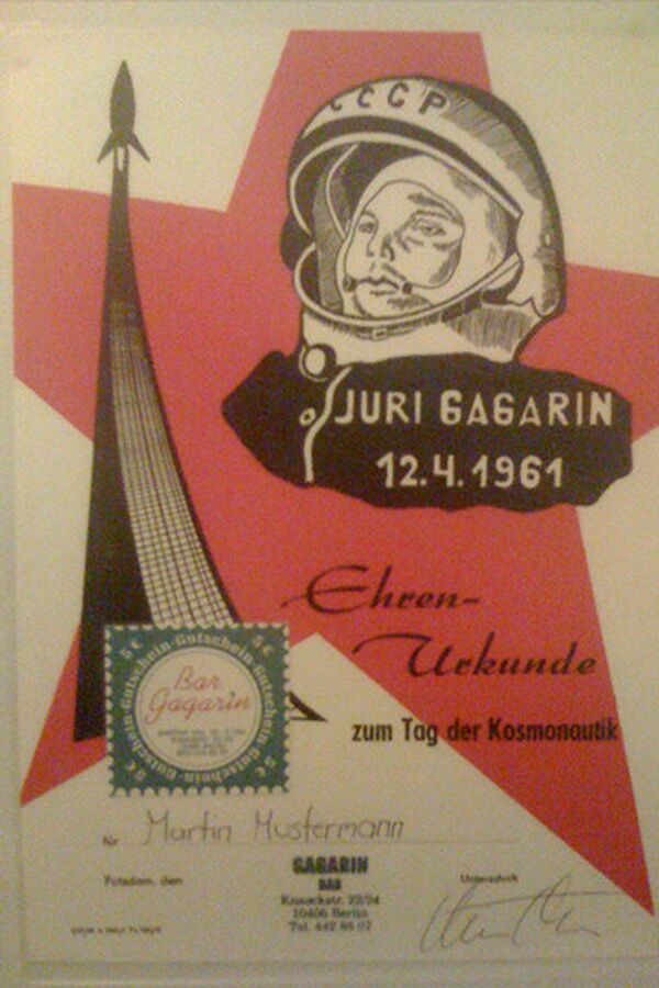 Sur la photo : Le Gagarin Bar à Berlin. - Sputnik Afrique
