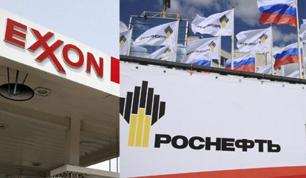 Rosneft et ExxonMobil coopéreront en Arctique, en Sibérie et dans la mer Noire - Sputnik Afrique