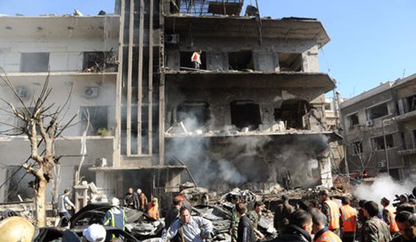 Syrie : les forces gouvernementales ont bombardé une banlieue de Damas - Sputnik Afrique