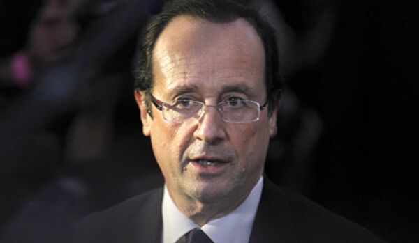 François Hollande est en tête des élections présidentielles en France - Sputnik Afrique