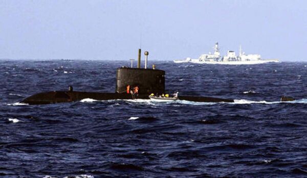 Un sous-marin nucléaire américain lance-engins entre dans l'océan Indien - Sputnik Afrique