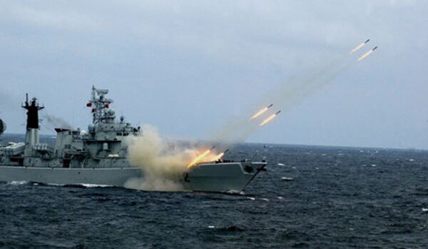 Les manœuvres navales russo-chinoises entrent dans leur stade final - Sputnik Afrique