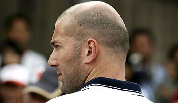 Zinedine Zidane a présenté à Moscou une nouvelle ligne de vêtements - Sputnik Afrique