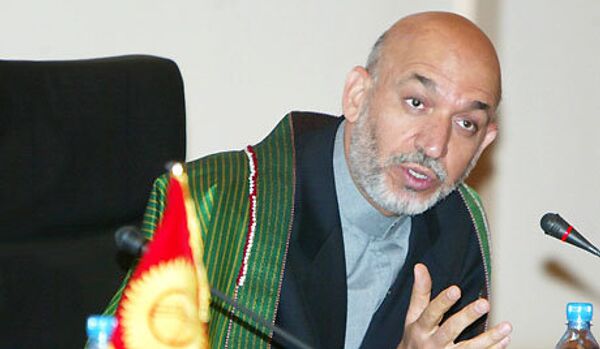 Afghanistan : un soutien international nécessaire après 2014 (Karzaï) - Sputnik Afrique