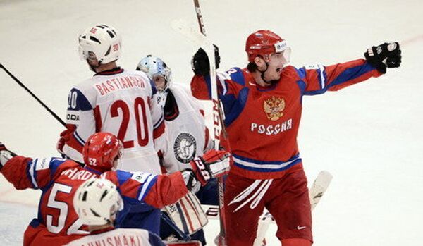 Championnat du monde de hockey : l'équipe russe en demi-finale - Sputnik Afrique
