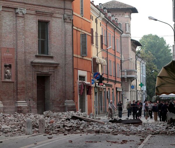Tremblement de terre en Italie - Sputnik Afrique
