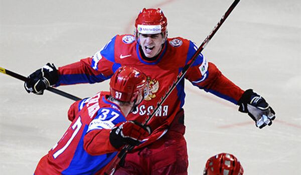 L'équipe russe remporte le Championnat du monde de hockey sur glace - Sputnik Afrique