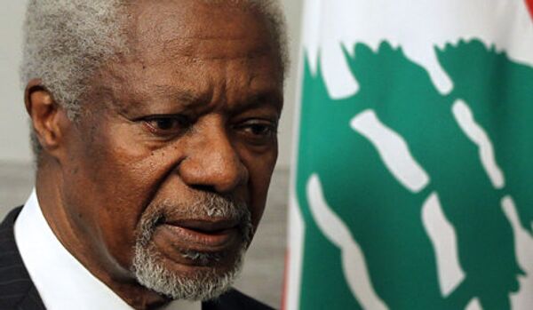 Syrie : le plan de paix de Kofi Annan en danger - Sputnik Afrique