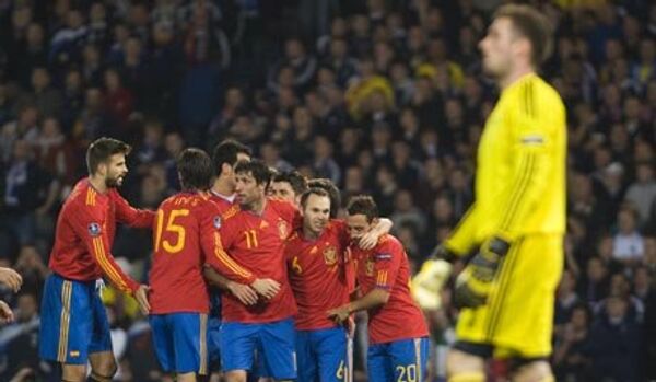 L'Euro 2012 : l'Espagne et l'Italie ont ouvert le Groupe C avec un match nul - Sputnik Afrique