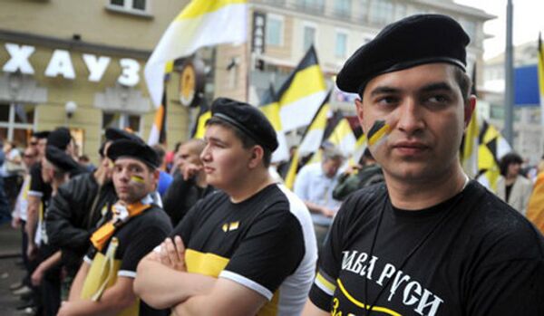 Sur la photo : des participants à la manifestation de l'opposition à Moscou - Sputnik Afrique