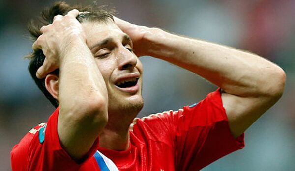 Battue par la Grèce, la Russie est éliminée de l'Euro 2012 - Sputnik Afrique
