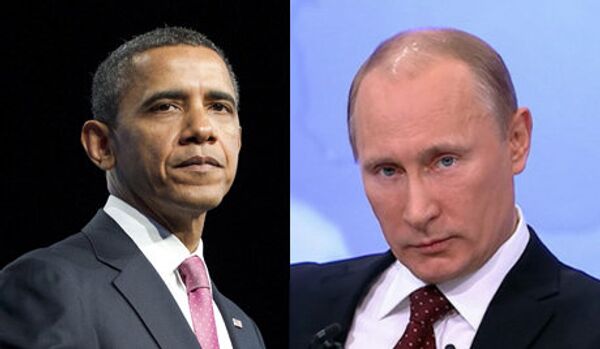 Poutine et Obama s’entretiennent en marge du sommet du G20 - Sputnik Afrique