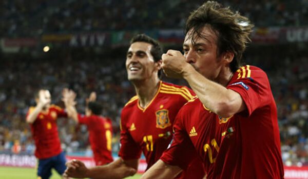 La finale de l'Euro 2012 : l'Espagne remporte la victoire - Sputnik Afrique