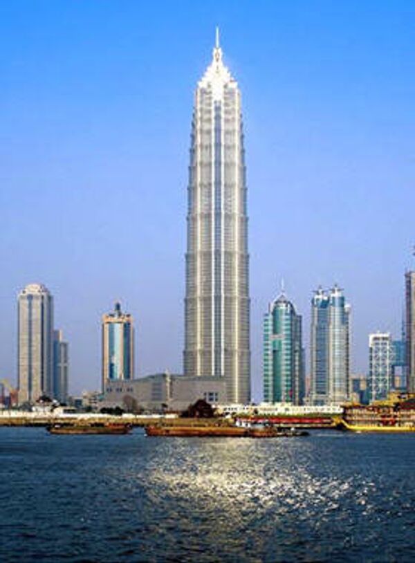 Jin Mao Tower, Shanghai, Chine (421 mètres) - Sputnik Afrique