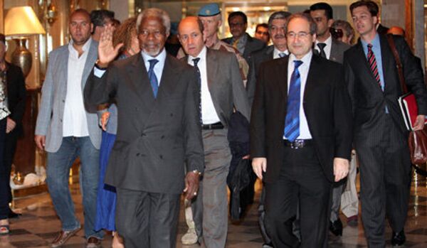 Kofi Annan est arrivé en Syrie - Sputnik Afrique