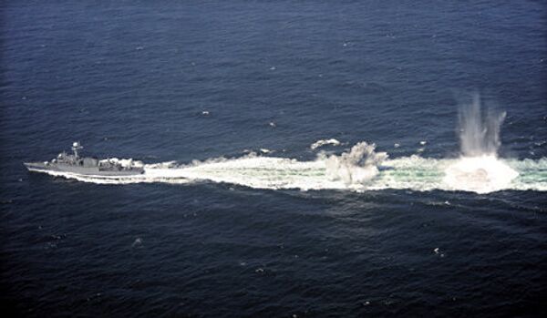 Un navire militaire américain a ouvert le feu sur un autre navire dans le golfe Persique - Sputnik Afrique