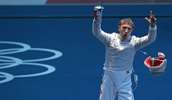 JO/Hommes Sabre Individuel : Nikolay Kovalev a remporté la médaille de bronze - Sputnik Afrique