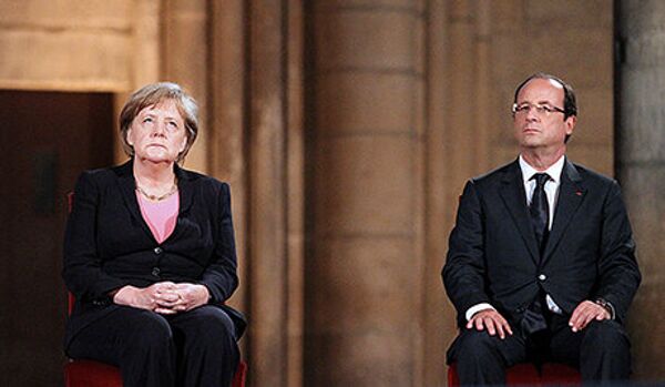 François Hollande veut que la Grèce reste dans la zone euro - Sputnik Afrique