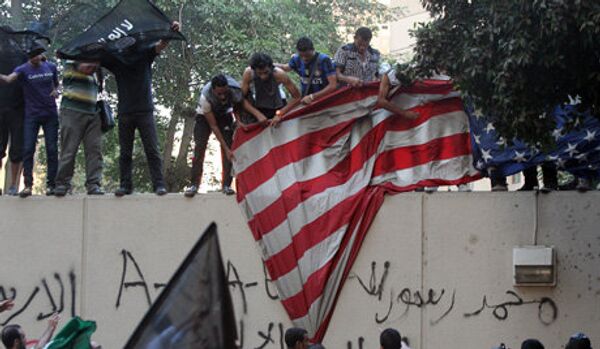 224 blessés durant les affrontements près de l'Ambassade américaine au Caire - Sputnik Afrique