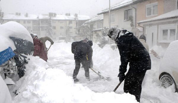 Balkans : au moins 6 personnes victimes des chutes de neige - Sputnik Afrique