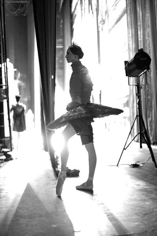 Sur la photo : le ballet Lac des cygnes, Svetlana Zakharova. - Sputnik Afrique