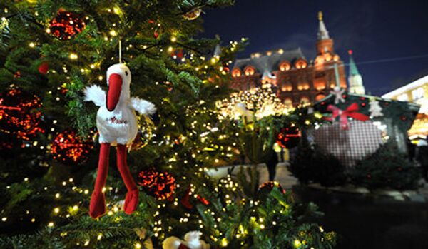 Le marché strasbourgeois de Noël s’est ouvert à Moscou - Sputnik Afrique