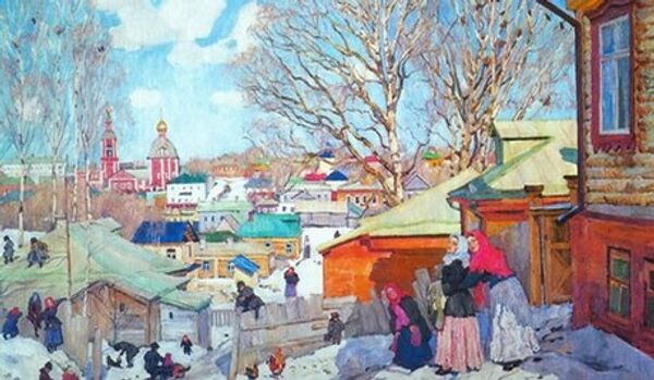 Constantin Juon le miracle des paysages russes en peinture - Sputnik Afrique