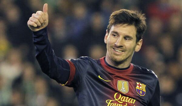 Lionel Messi est footballeur de l'année en Espagne - Sputnik Afrique