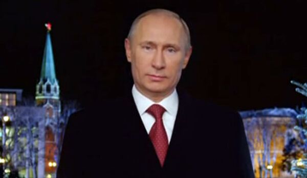 Les Vœux de Nouvel An du président Vladimir Poutine - Sputnik Afrique