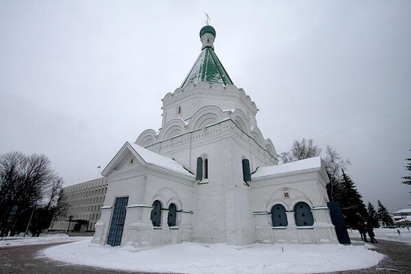 Nijni Novgorod endormie sous la neige - Sputnik Afrique