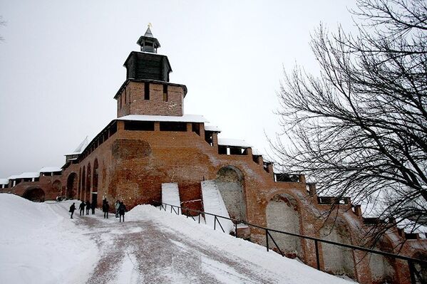 Nijni Novgorod endormie sous la neige - Sputnik Afrique