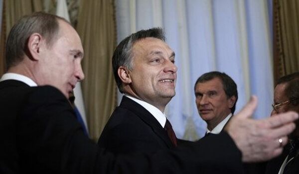 Poutine et Orban ont discuté de la coopération culturelle - Sputnik Afrique