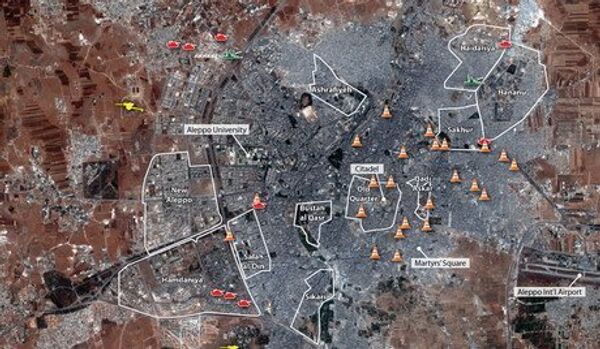Les rebelles prennent le contrôle d'un aéroport international en Syrie - Sputnik Afrique