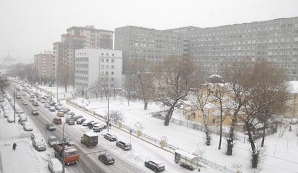 Moscou paralysé par la chute de neige - Sputnik Afrique